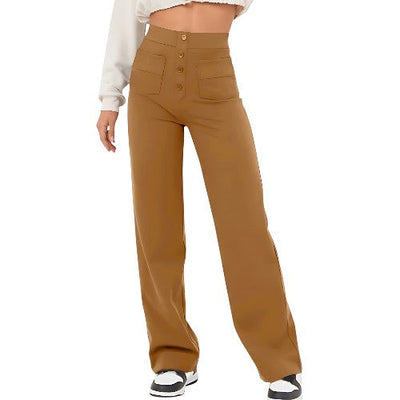 High waist combat trousers