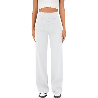 High waist combat trousers
