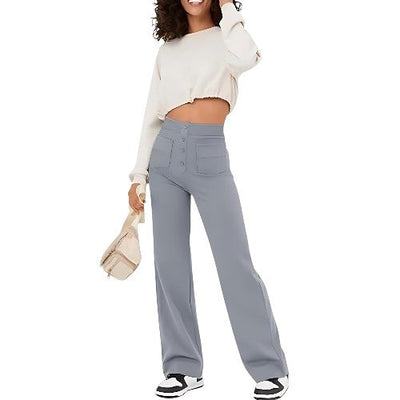 High waist combat trousers