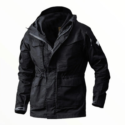 Hooded Military Jacket