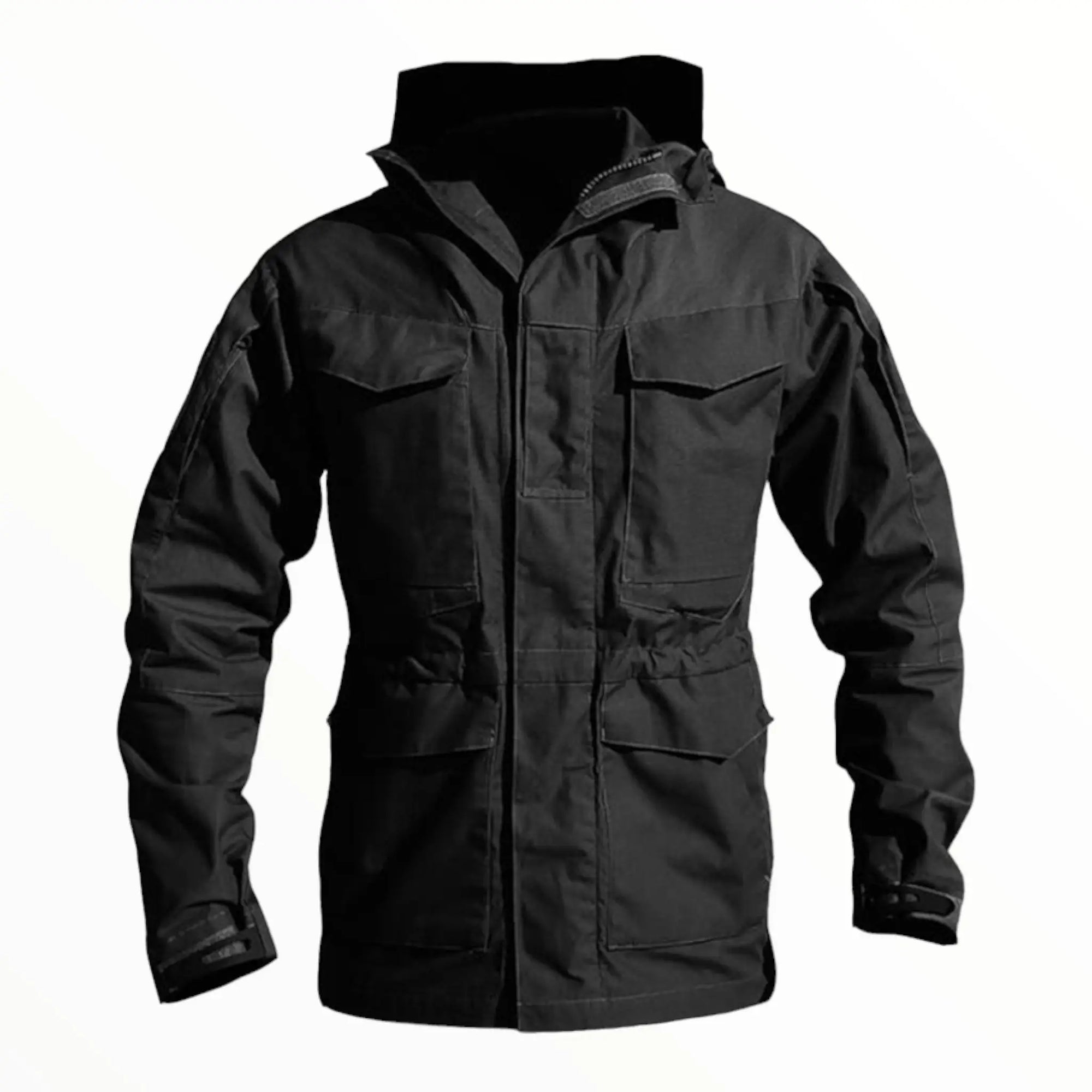 Hooded Military Jacket