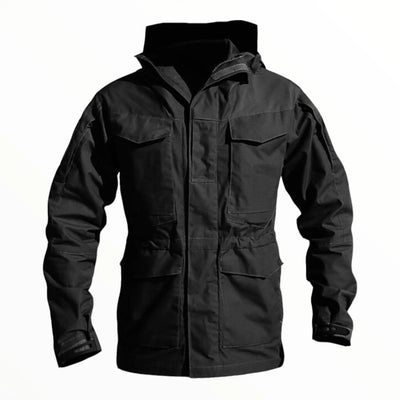 Hooded Military Jacket