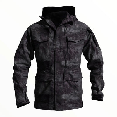 Hooded Military Jacket