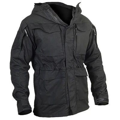 Hooded Military Jacket