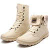 Hunter canvas desert commando boots