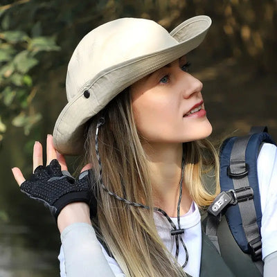 Khaki bush hat