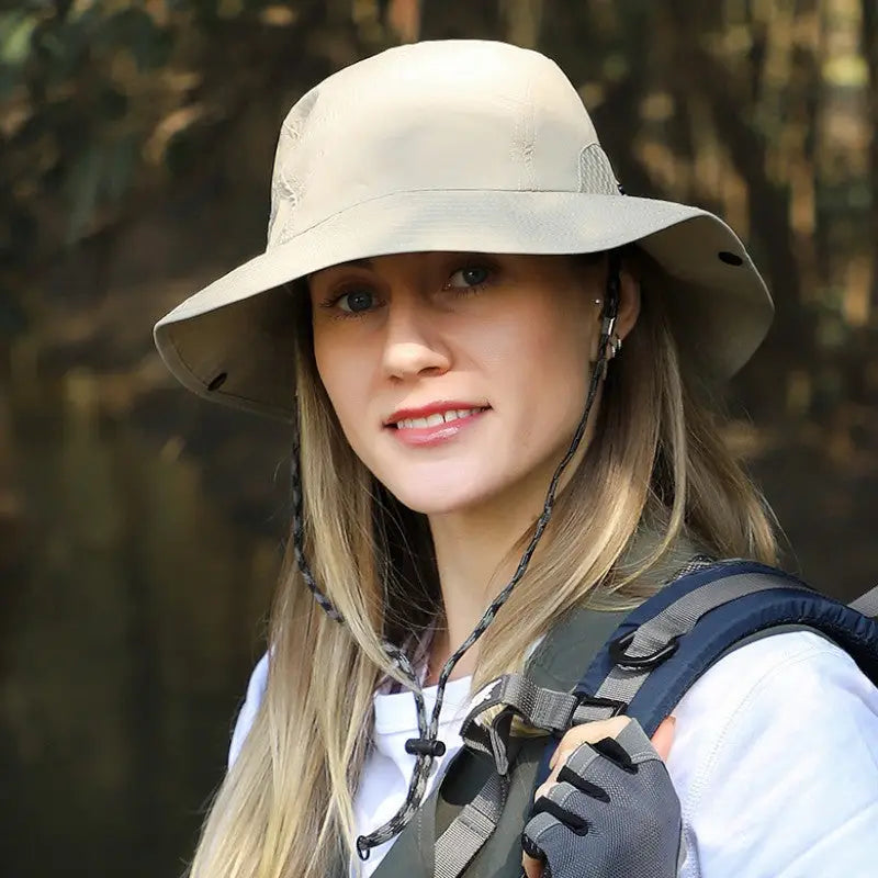 Khaki bush hat