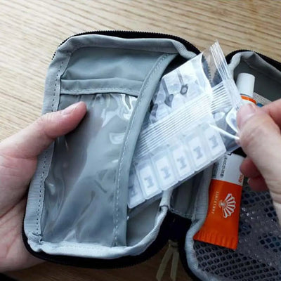 KIT DE SURVIE - BOÎTE À MÉDICAMENT EN TISSU OXFORD 600D HAUTE QUALITÉ