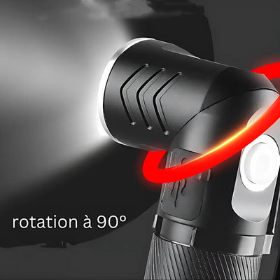 Lampe torche led aimantée
