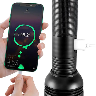 Lampe torche led aluminium