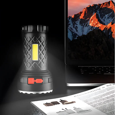 Lampe torche puissante rechargeable