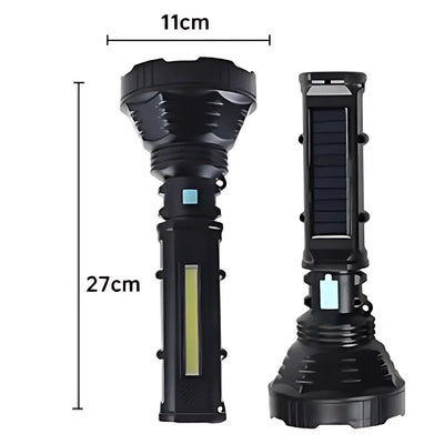 Lampe torche solaire puissante