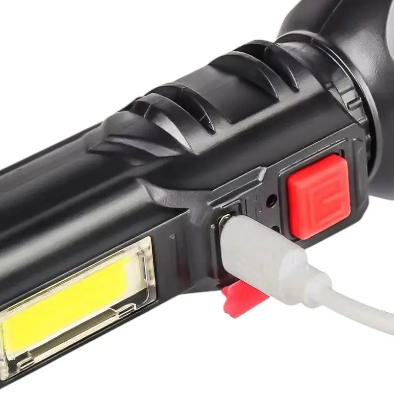 Lampe torche ultra puissante rechargeable