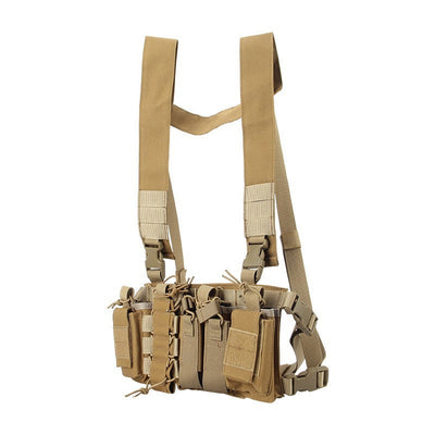 Lightweight molle chest rig