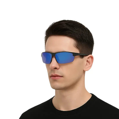 Lunette de randonnée verres bleu
