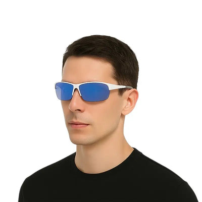 Lunette de randonnée verres bleu