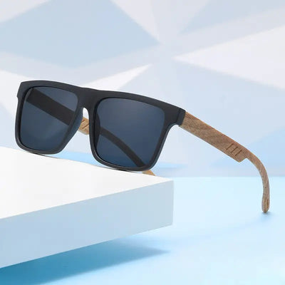Lunettes de soleil bois polarisées