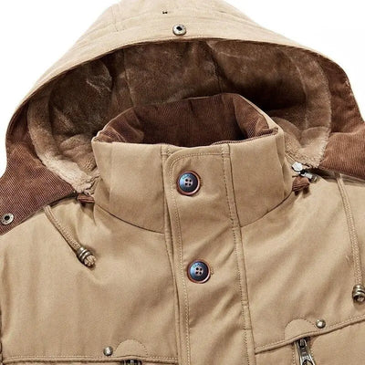 Mens Army Parka Jacket