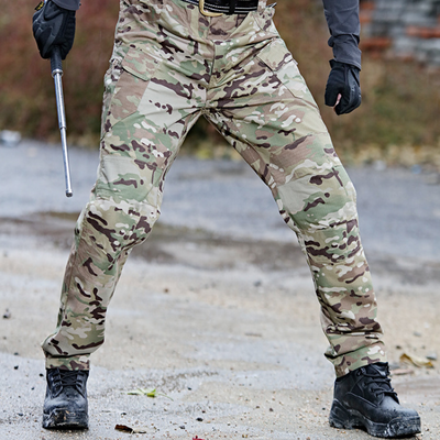 mens camouflage combat trousers