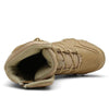 Mens High Leather Tactical Boots