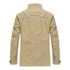 Mens khaki military jacket