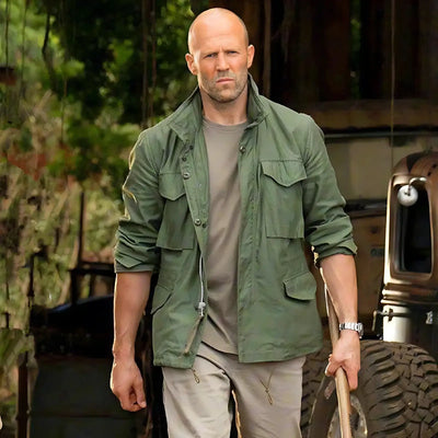 Mens military field jacket