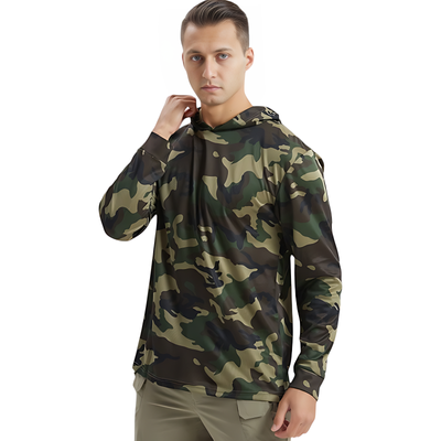 Men’s military hooded long-sleeves