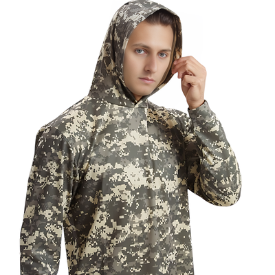 Men’s military hooded long-sleeves