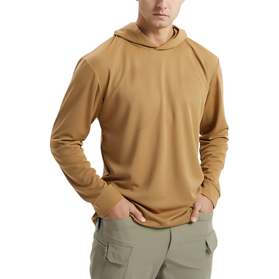 Men’s military hooded long-sleeves