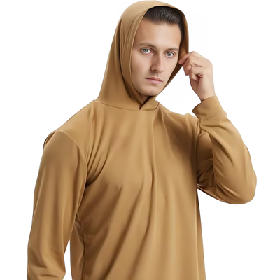 Men’s military hooded long-sleeves