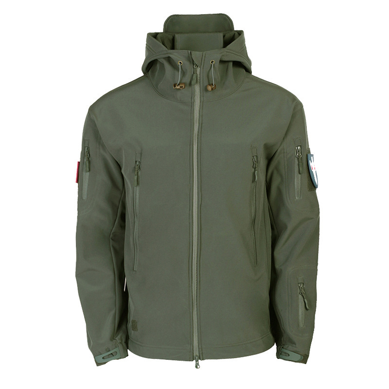 Men’s Softshell Army Hoodies