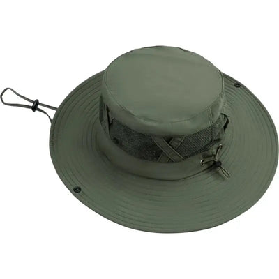 Mesh bush hat