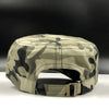 Military baseball cap with flag