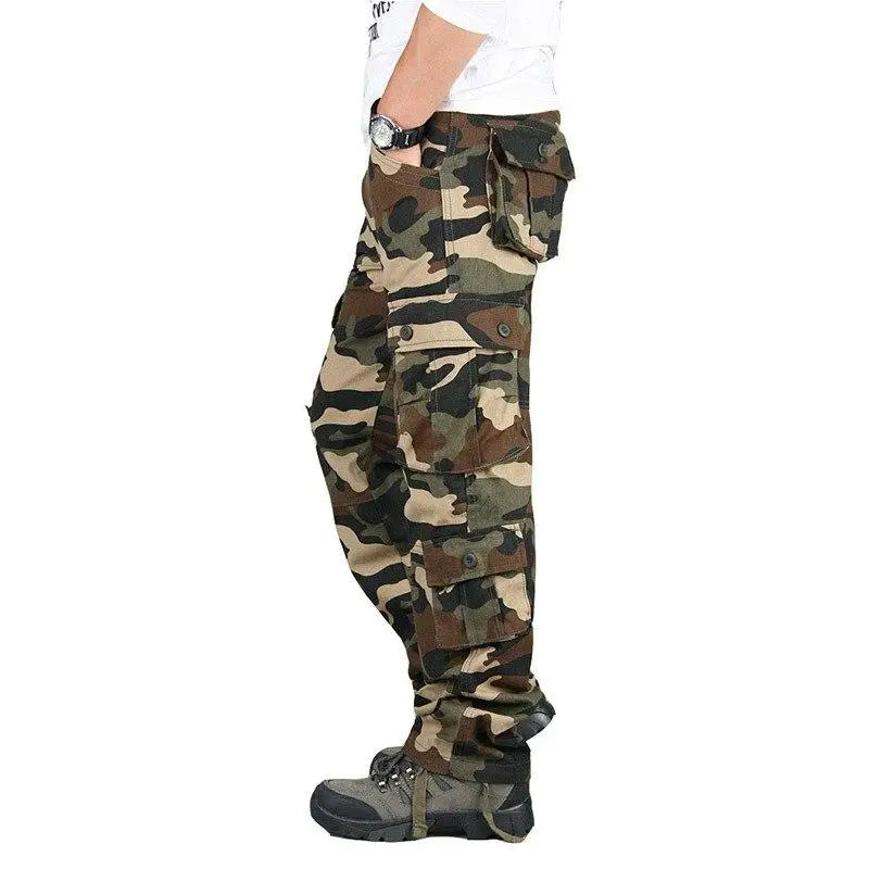 Military Cargo Camo Combat Pants