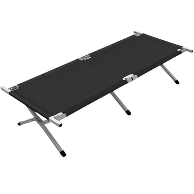 Military folding camping bed