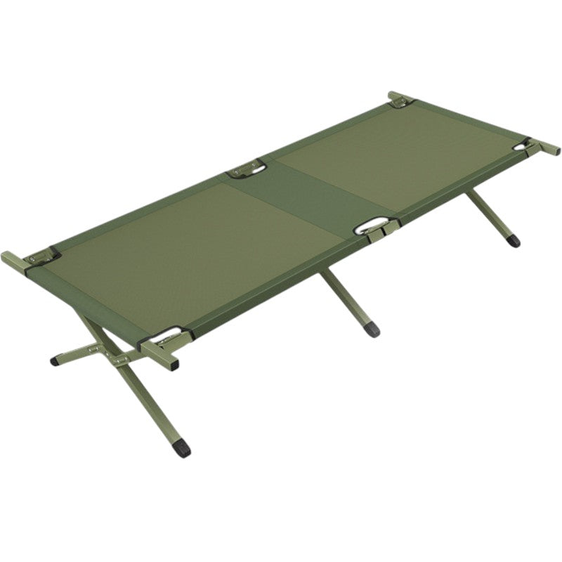 Military folding camping bed