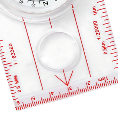 Military Map Scale Compass