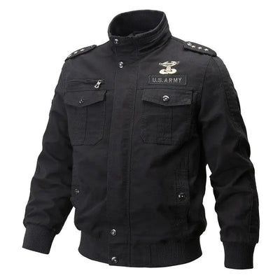 Military Style Bomber Jacket