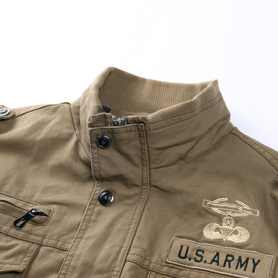 Military Style Bomber Jacket