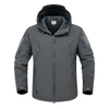 Military waterproof jacket with fleece lining