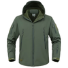 Military waterproof jacket with fleece lining