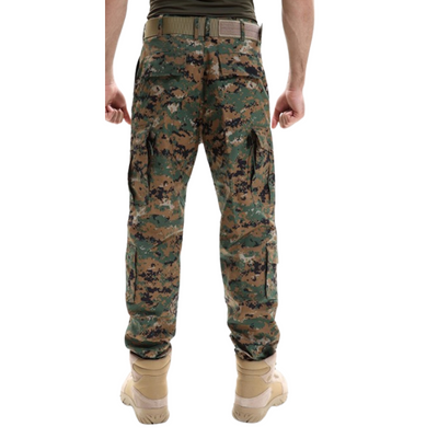 multi-pocket cotton camouflage pants