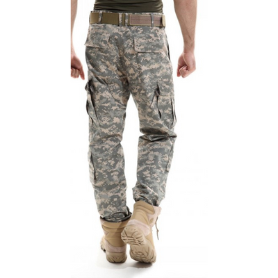 multi-pocket cotton camouflage pants