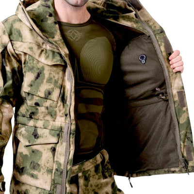 Multi pocket military jacket