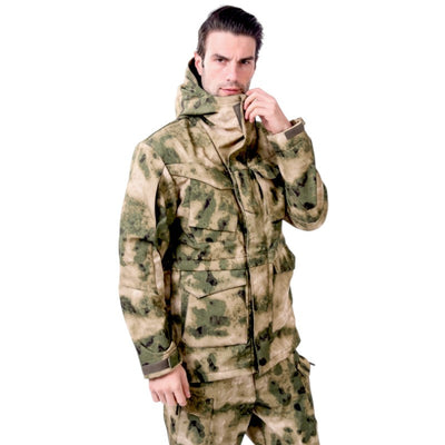 Multi pocket military jacket