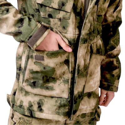 Multi pocket military jacket