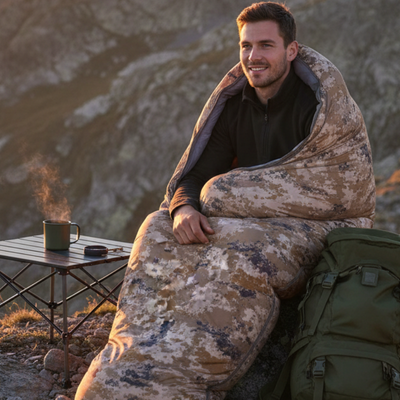 Mummy sleeping bag