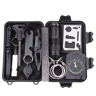 Black tactical kit