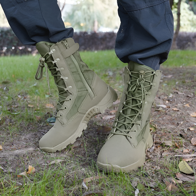 Ranger green tactical boots