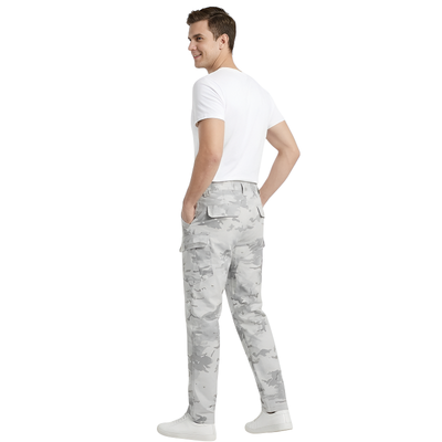 White Camouflage Trousers